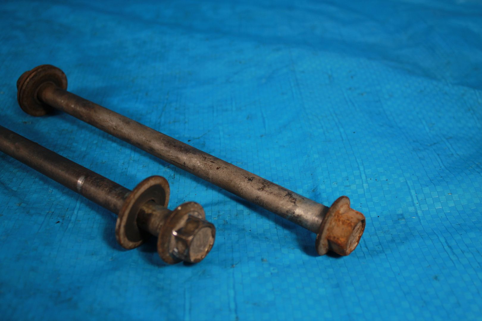 0407 SUBARU WRX STI FACTORY OEM REAR LATERAL LINK BOLTS SET PAIR LH RH